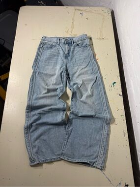 Pacsun Light Wash Men's Wide-Leg Jeans - Casual Comfort Extreme Baggy